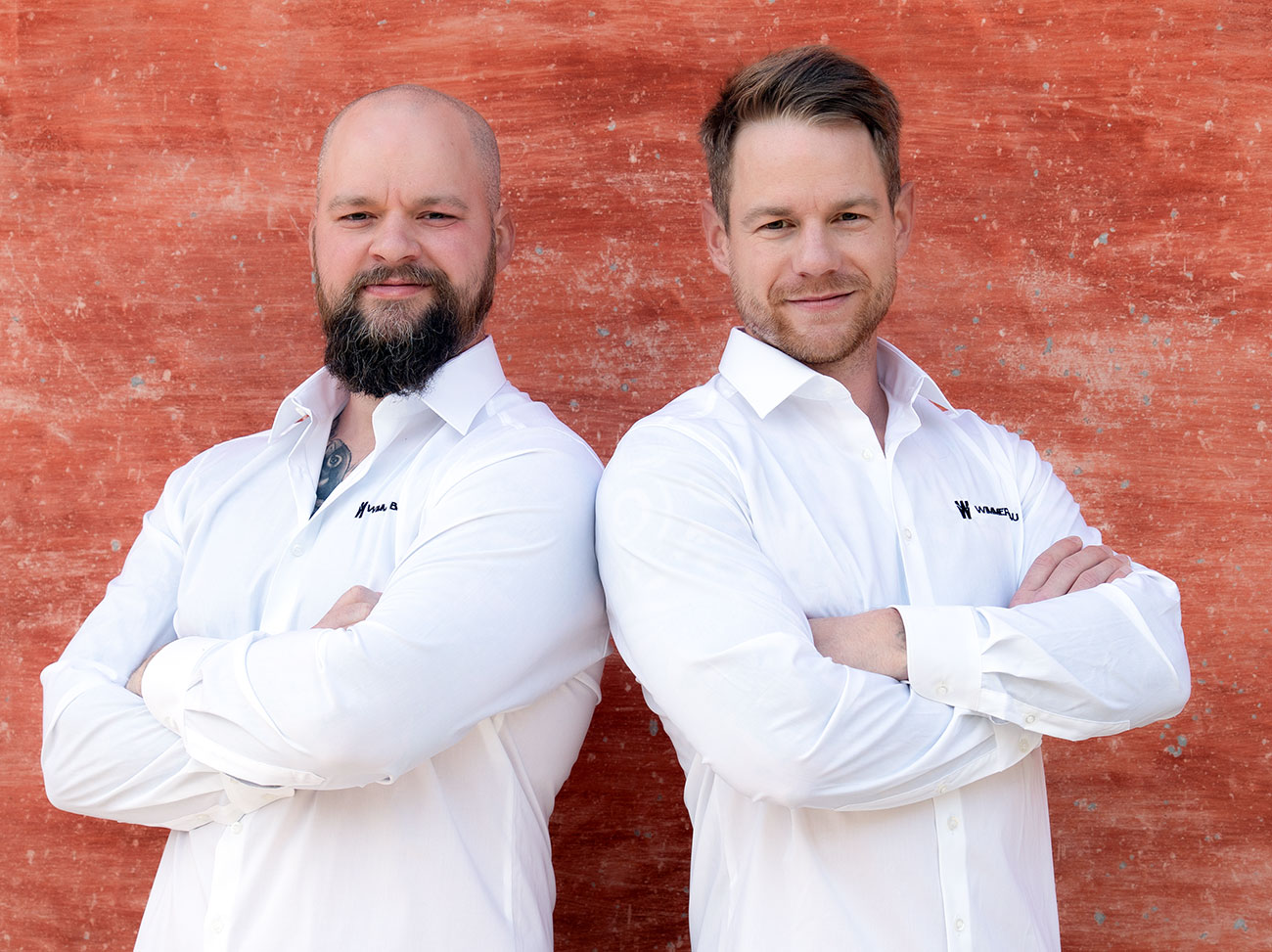 Chris und Patrick Wimmer von Wimmer Bau